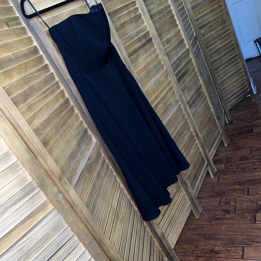 Banana Republic Classic Black Strapless Dress